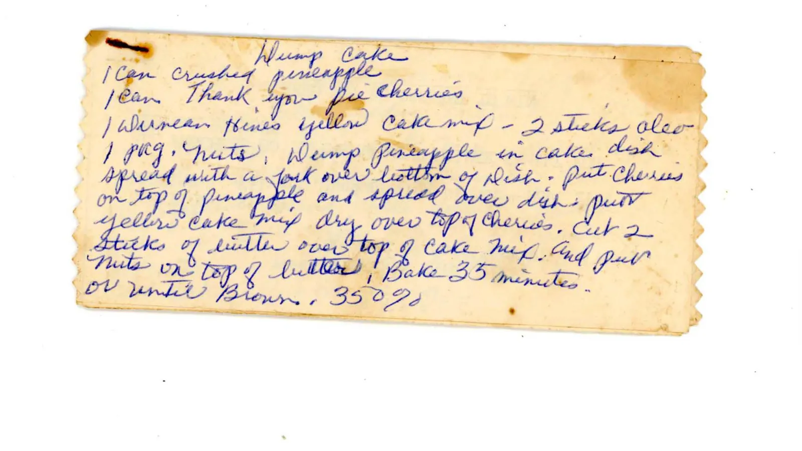 sepia stained paper with illegible handwriting
